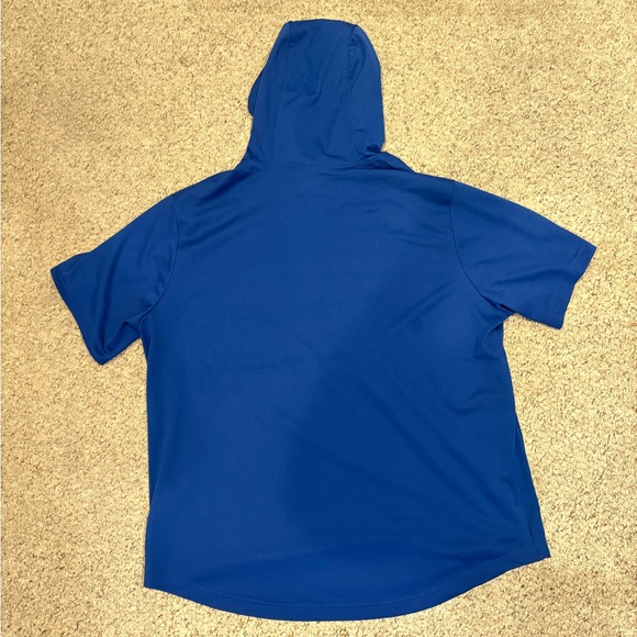 Kansas City Royals Nike Home Team Short Sleeve Performance Hoodie Top - Picture 5 of 7